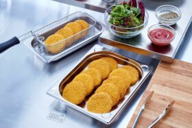 Plant Based Crispy Burger vom Feld, vegan