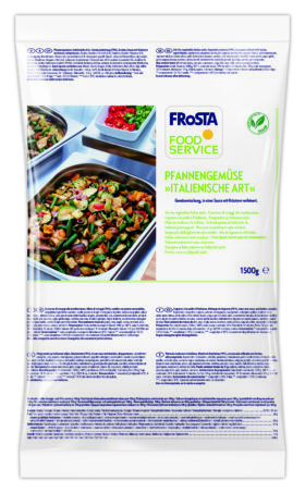 Pfannengemüse »Italienische Art«, vegan