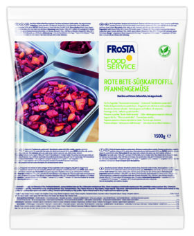 Rote Bete-Süßkartoffel Pfannengemüse, vegetarisch