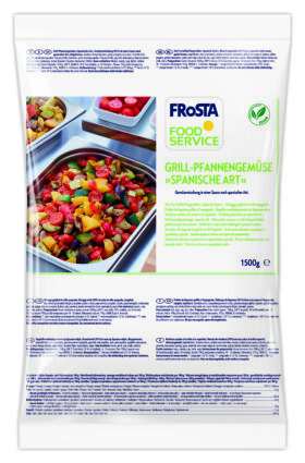 Grill-Pfannengemüse »Spanische Art«, vegan