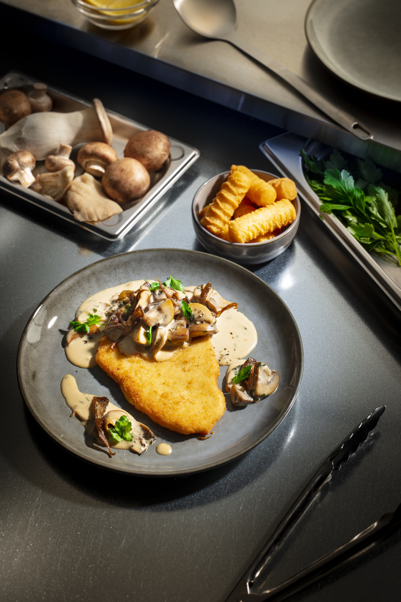 Veganes Jägerschnitzel - Foodservice DE