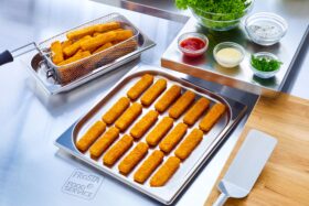 Plant Based Fischstäbchen vom Feld, vegan